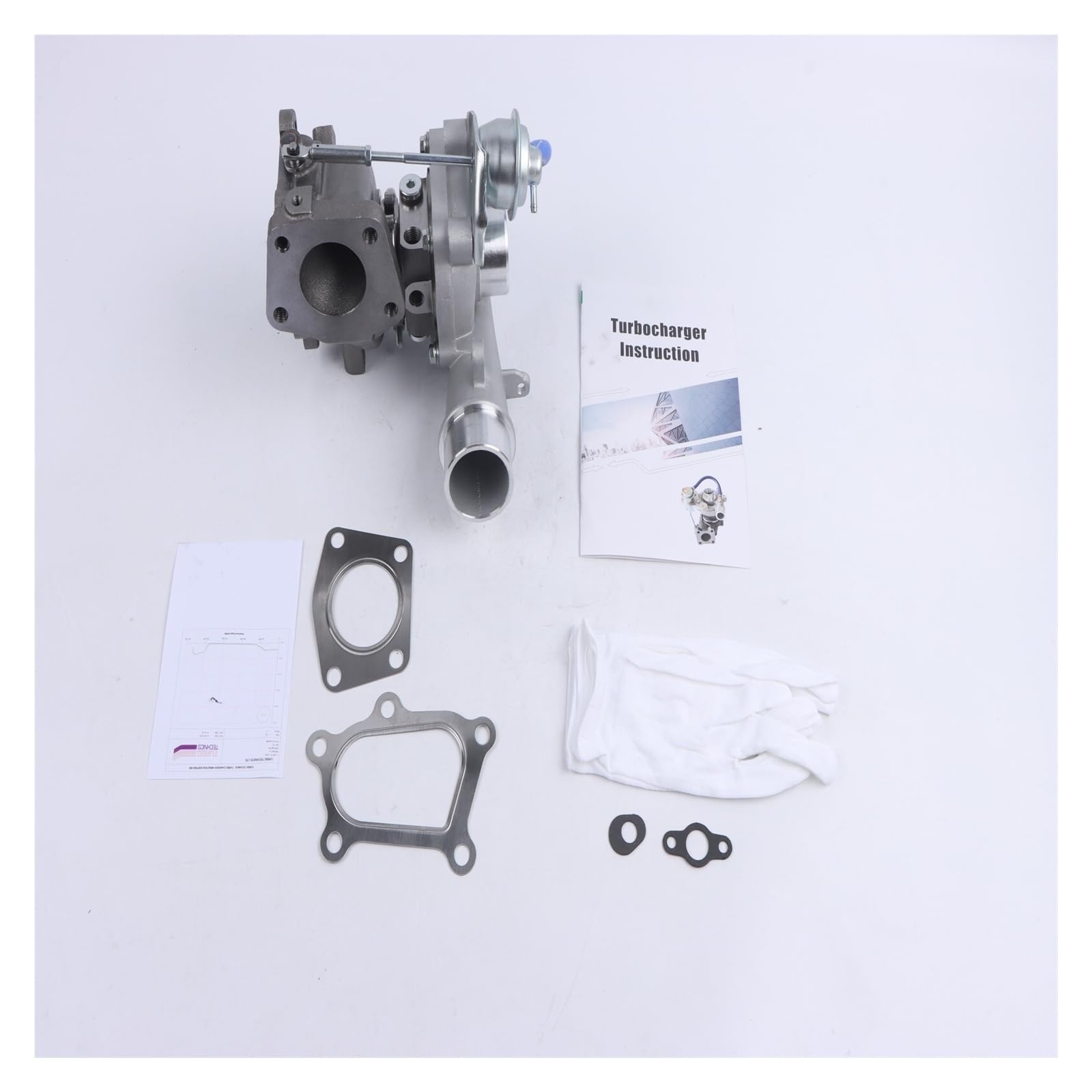 Pasuje Do Mazda CX7 2.3L 2007-2012 Turbo 1 Zestaw Turbosprężarki K0422-581 K0422-582 53047109904 71785250 Intercooler do turbiny samochodowy