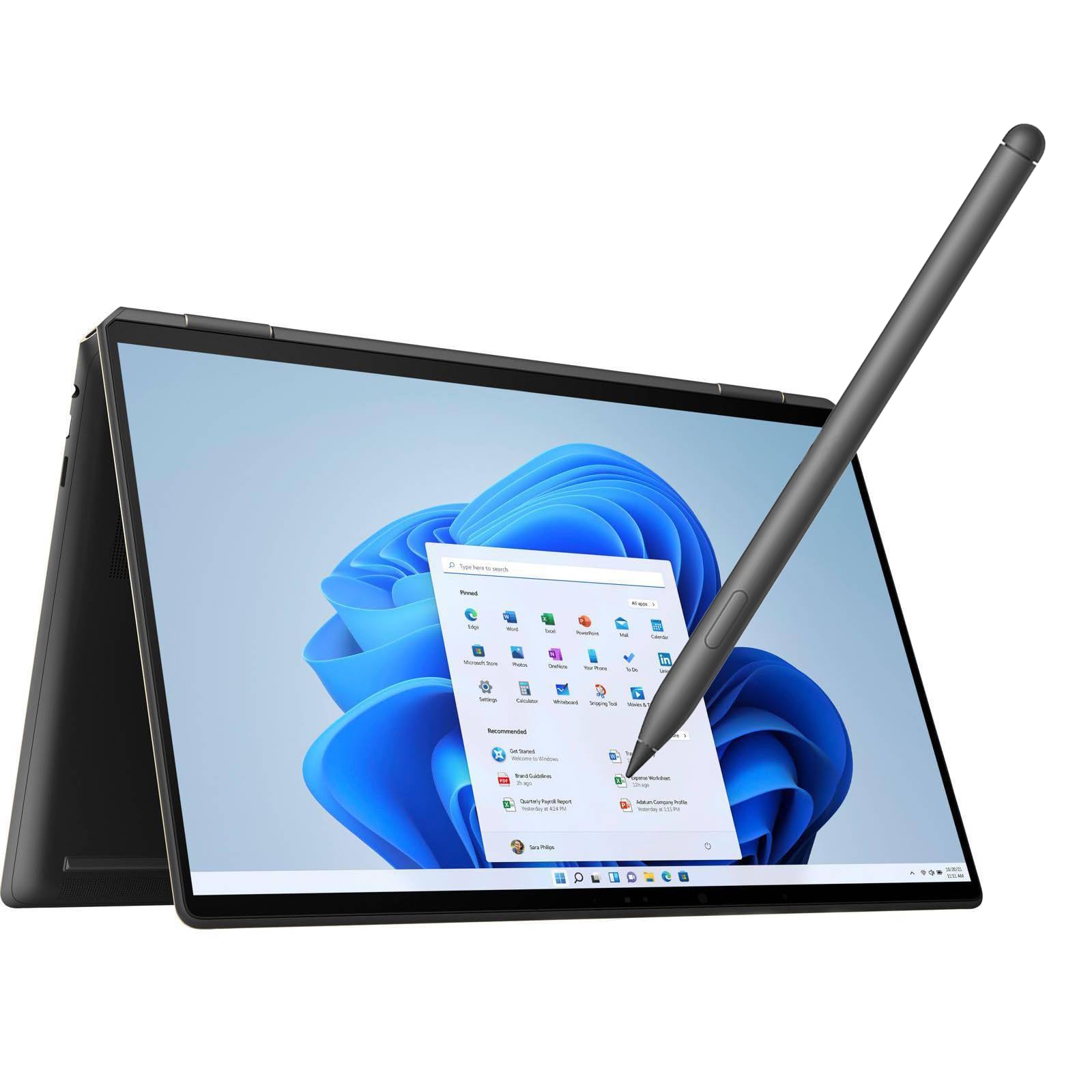 DQ100 Penna inclinabile ricaricabile MPP 2.0 per penna stilo inclinabile HP MPP2.0 ricaricabile (3J122AA) Compatibile con penna HP Pavilion x360 Envy x360 Pen Spectre x360 Pen