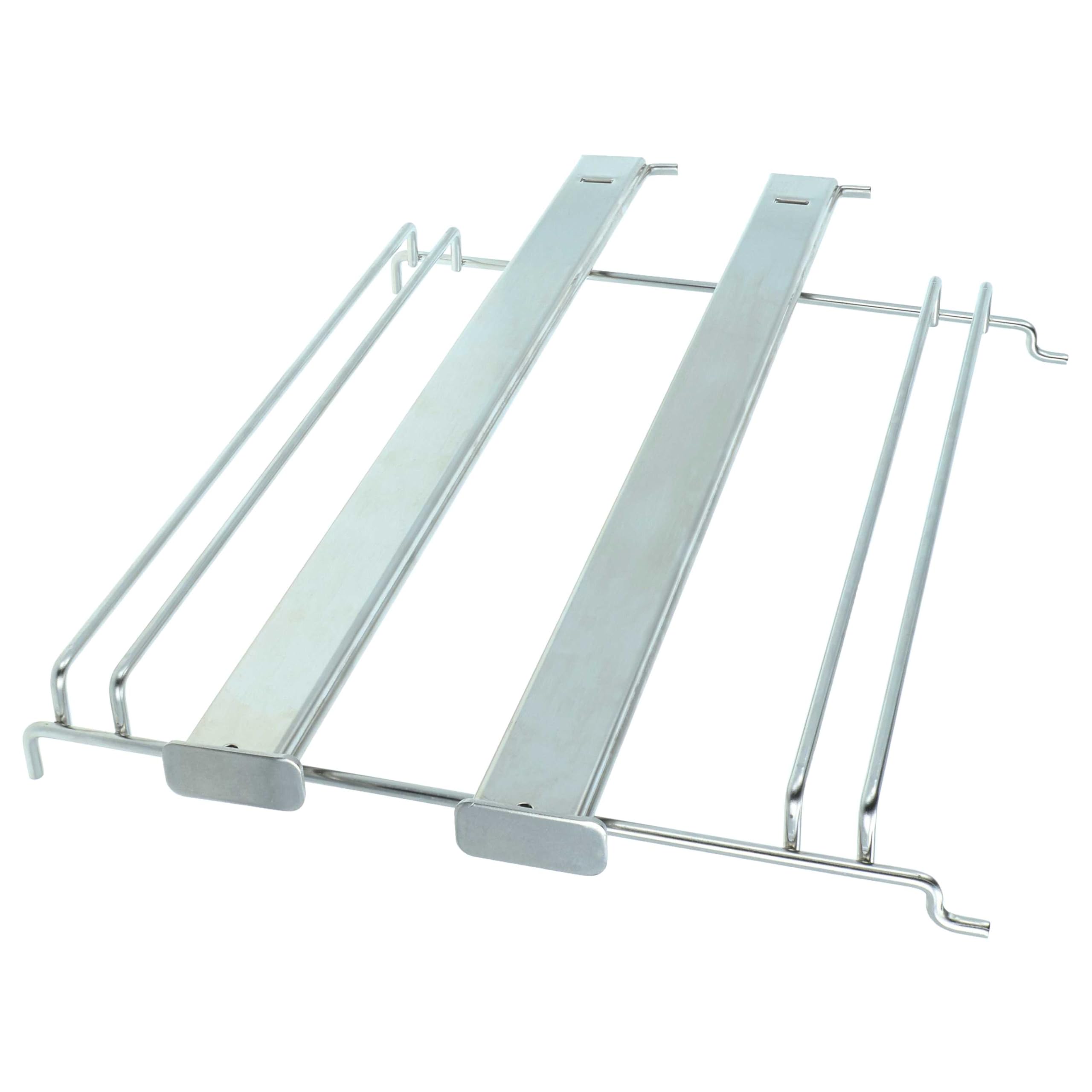 vhbw Teleskopowy wysuw zamienny do Gorenje 640248 | AC103 do piekarników - 2 pary szyn, lewa i prawa, 23,5 x 27,5 x 3,5 cm