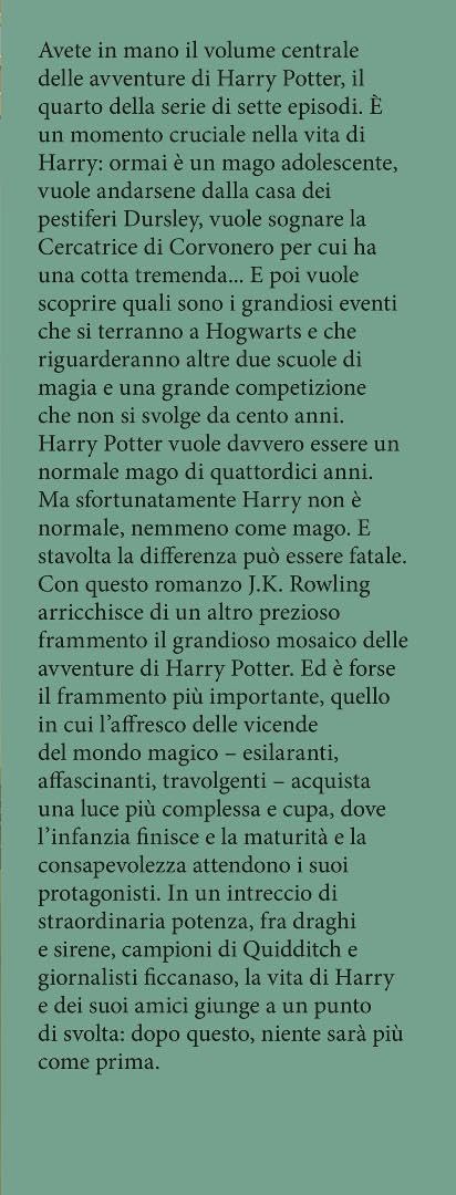 Harry Potter e il calice di fuoco. Ediz. anniversario 25 anni (Vol.)
