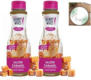 Salted Caramel Coffee Syrup Sauce, Sugar Free, Keto, Zero Calories, THIC...