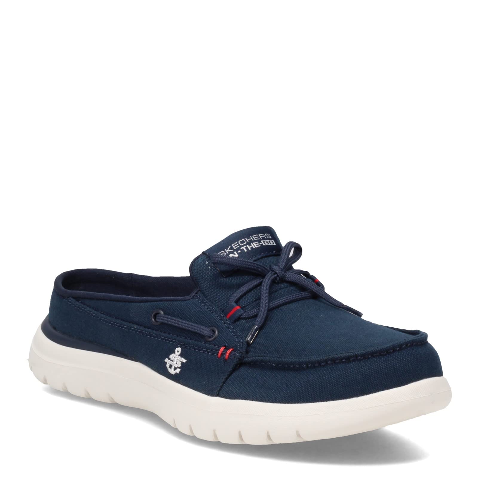 Skechers Women's On-The-go Flex Canvas Mule Boat Shoe