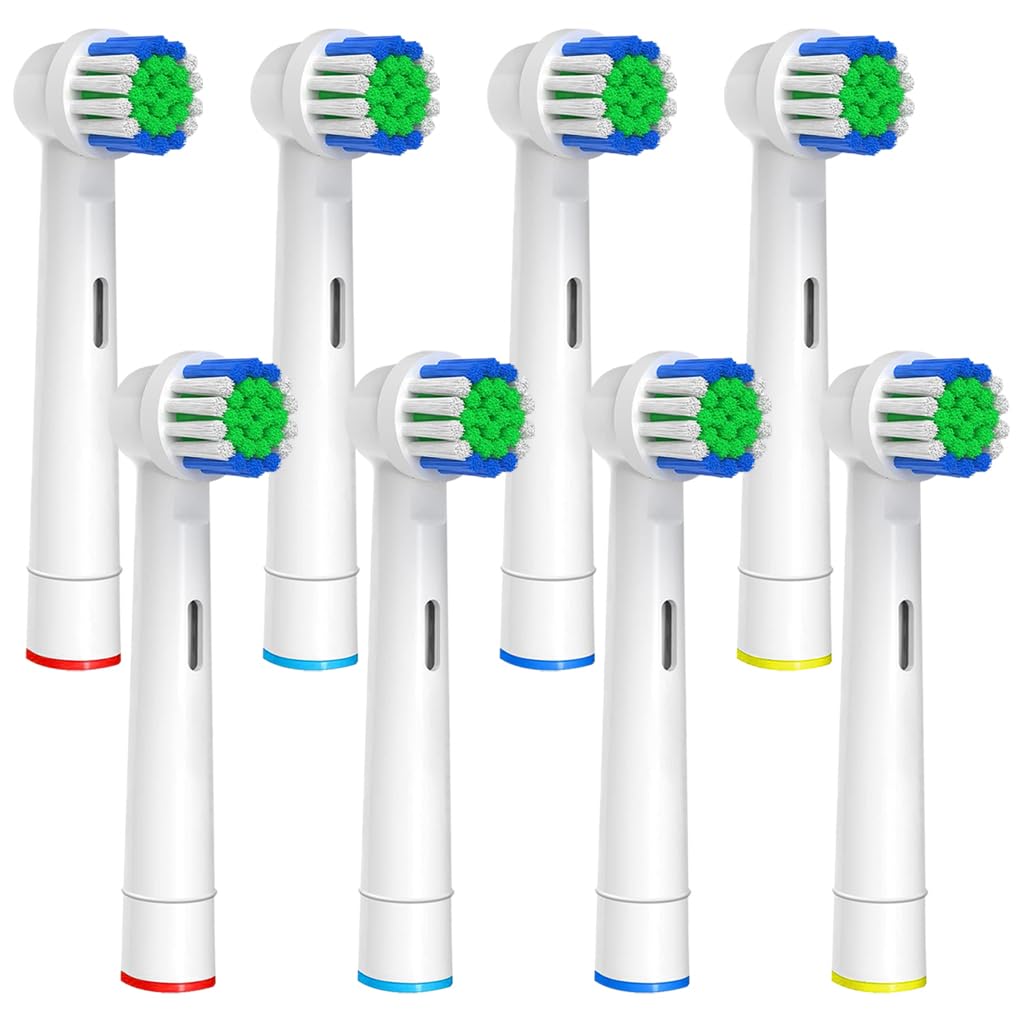MAYCREATE® 8Pcs Electric Toothbrush Replacement Heads Compatible with Oral-B for Most Braun Electric Toothbrushes Soft Dupont Bristles Electric Toothbrush Replacements (B0CS26L2DK) Amazon Price History, Amazon Price Tracker