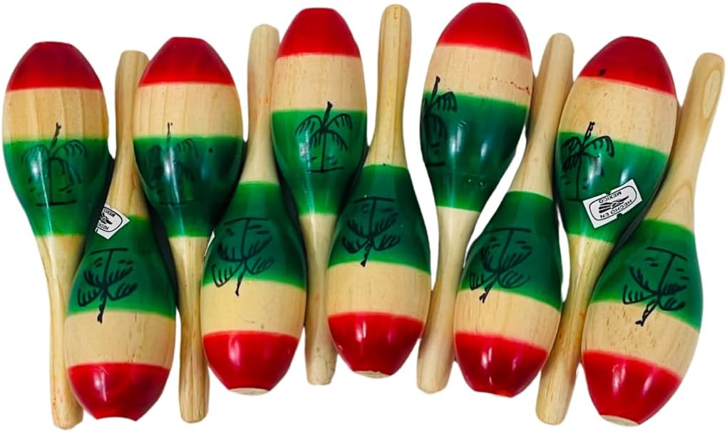 "Leos Imports Handmade Mexican Maracas" - Image 6