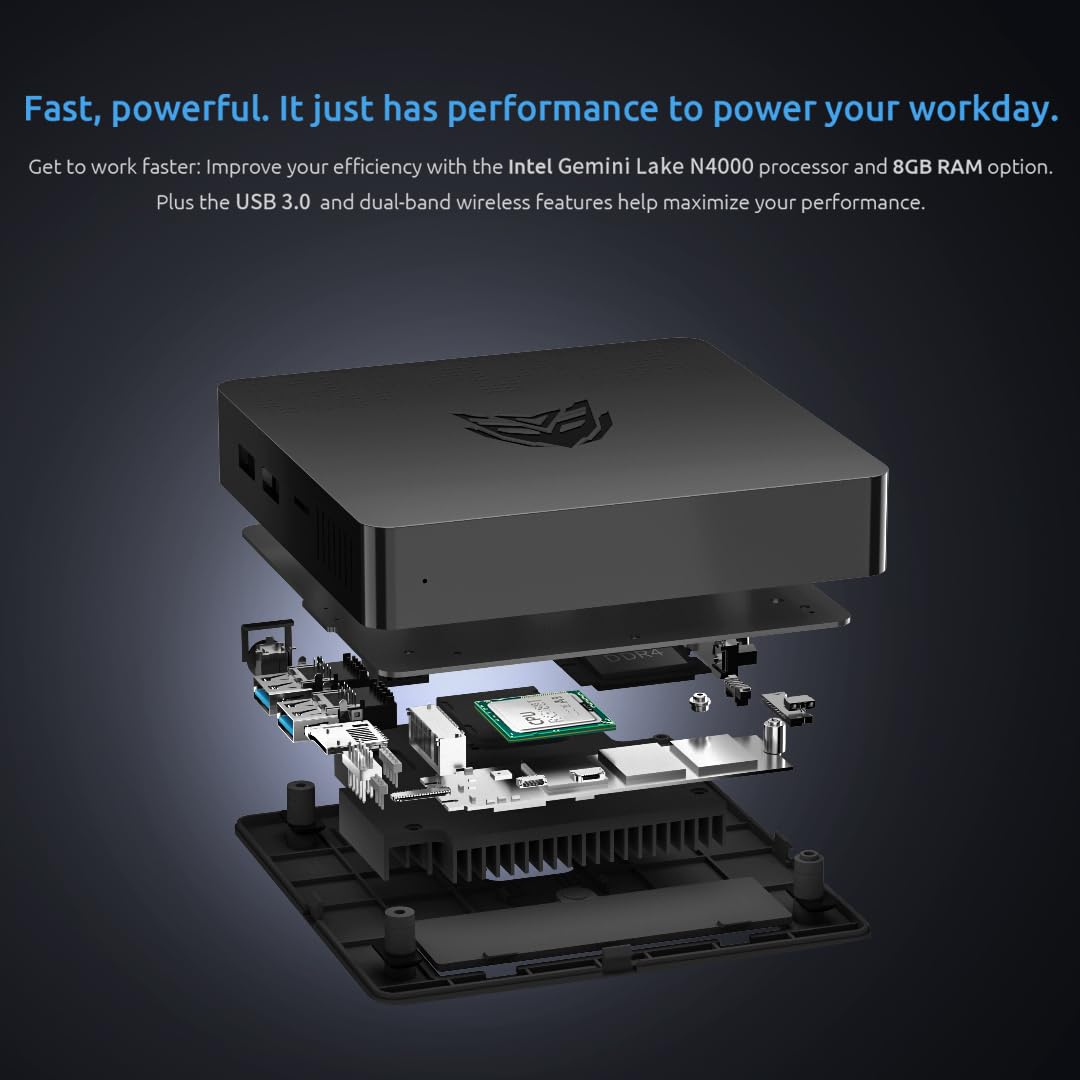 Amazon.co.jp: 「BMAX セレロン ミニ PC」B1Pro Celeron N4000 2 コア