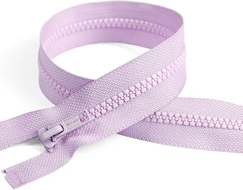 Miniatura 3 de Cremalleras de extremo abierto #5 de 24 pulgadas de longitud con dientes de plástico, caléndula, marca Bias Bespoke