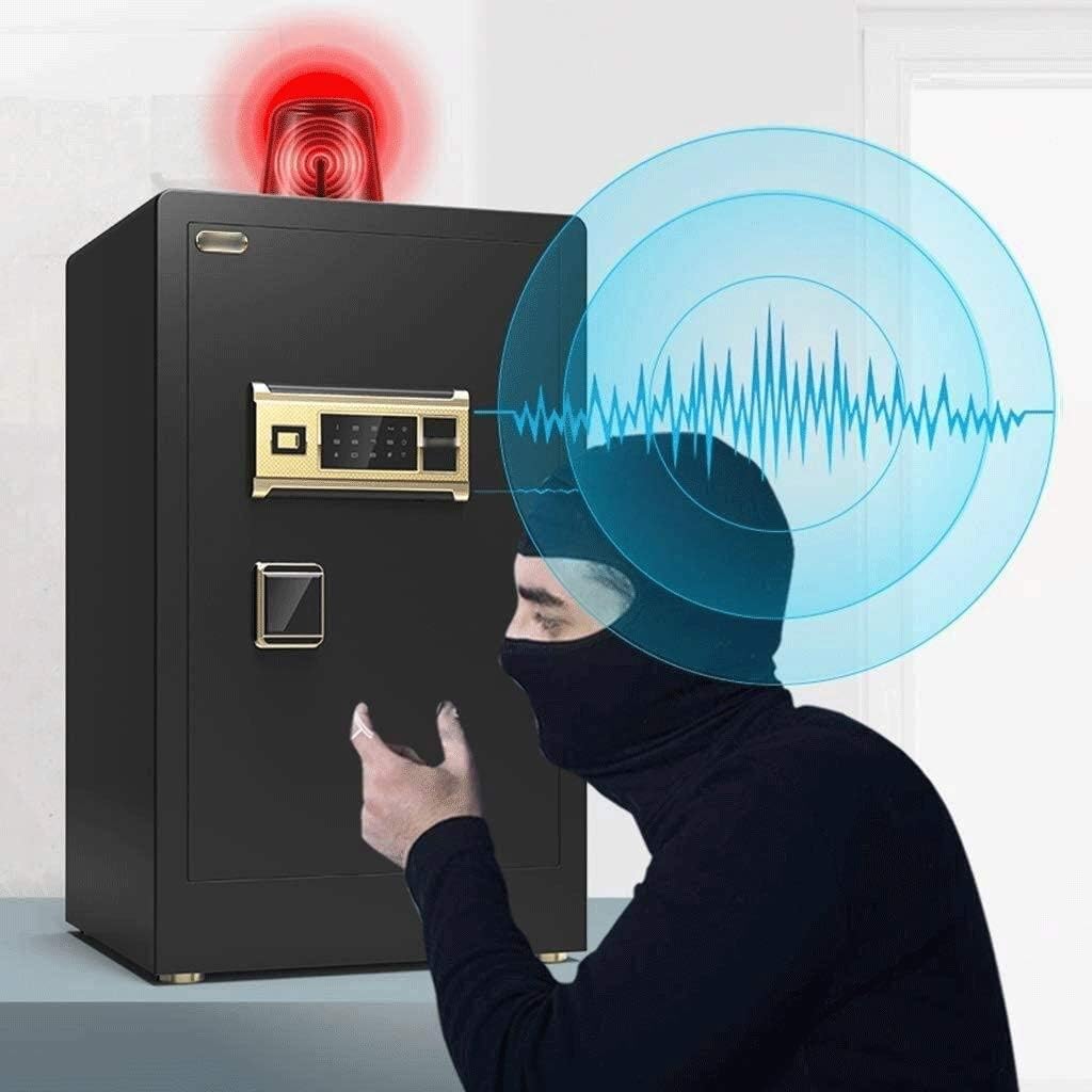 Electronic Luxury Digital Safe Deposit Box Keyboard Lock Home Office Hotel Business Jewelry Cash Use Storage Money