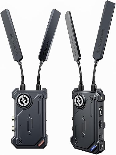 Hollyland Cosmo C1 [oficial] Sistema de transmisión de video HDMI/SDI inalámbrico de 1000 pies 40 ms 1080P 12-20 Mbps 5G receptor transmisor de