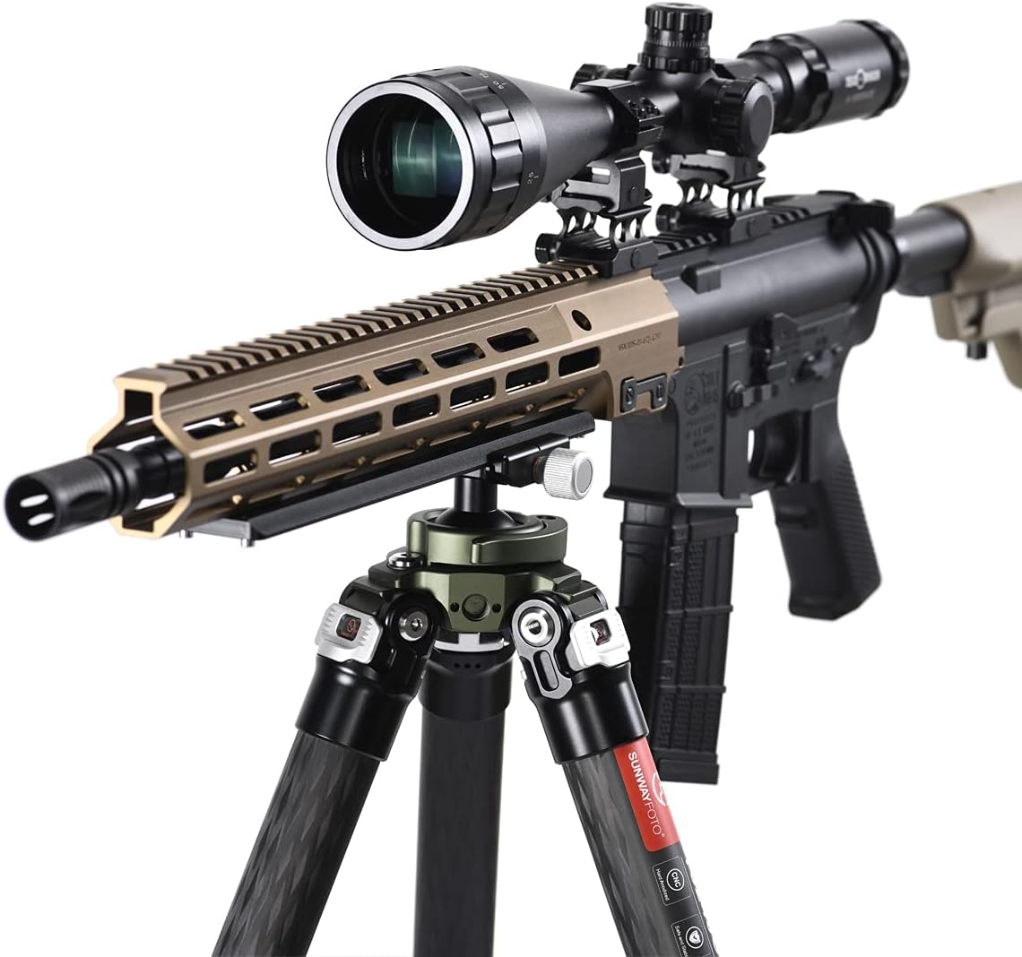 SHINEWEE Arca Dovetail Rail for M-LOK System – Quick-Release Tripod Mount Adapter | Compatible with Arca-Swiss/RRS Standards | Lightweight Aluminum Hunting Accessory | 6-Slot Interface