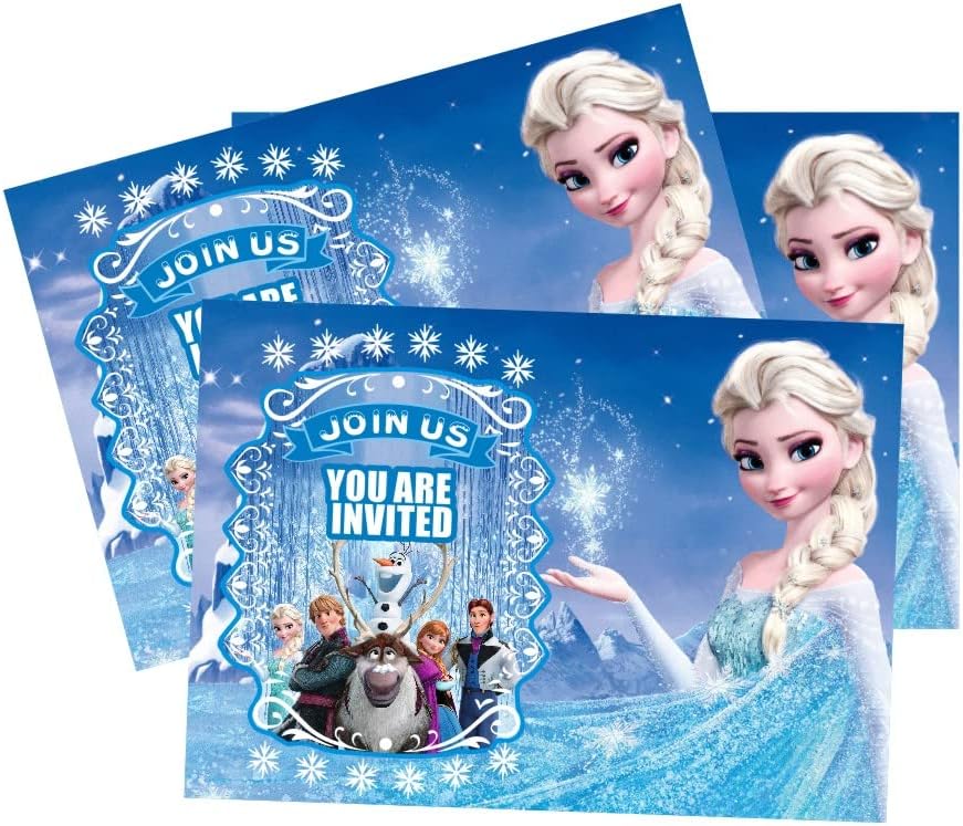 Ananju 24pc Birthday Invitations,Party Invitations Birthday Party Supplies Decoration