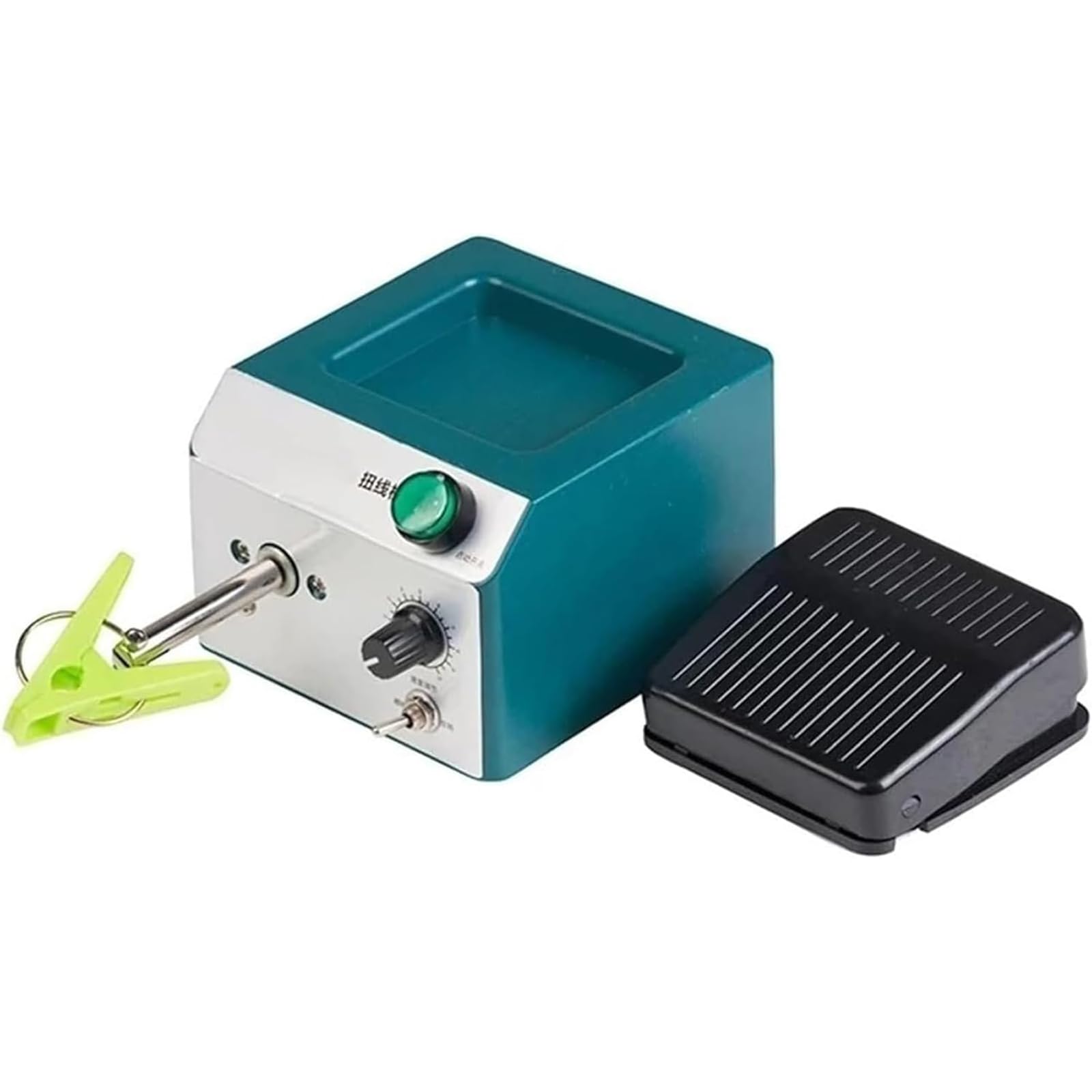 Machine de torsion de fil électrique en cuivre avec commande au pied et vitesse réglable