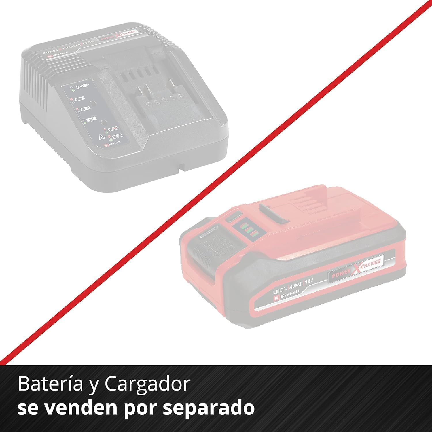Einhell Professional Amoladora angular con batería AXXIO 18/150 Power X-Change (18 V, 700 W, 150 mm diámetro de disco, 40 mm profundidad de corte, Brushless, arranquue suave, incl. disco, sin batería) | PXC | 18V | 700W | Ø 150mm | Profundidad de corte 40