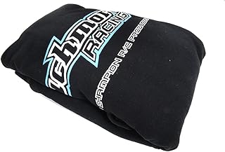 Integy RC Model MMR-ML-THK18MB Muchmore Racing Team Hoodie Black M Size/ Blue Marking