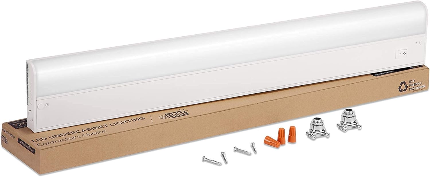 GETINLIGHT 2 Strain Relief & 24'' Under Cabinet Light