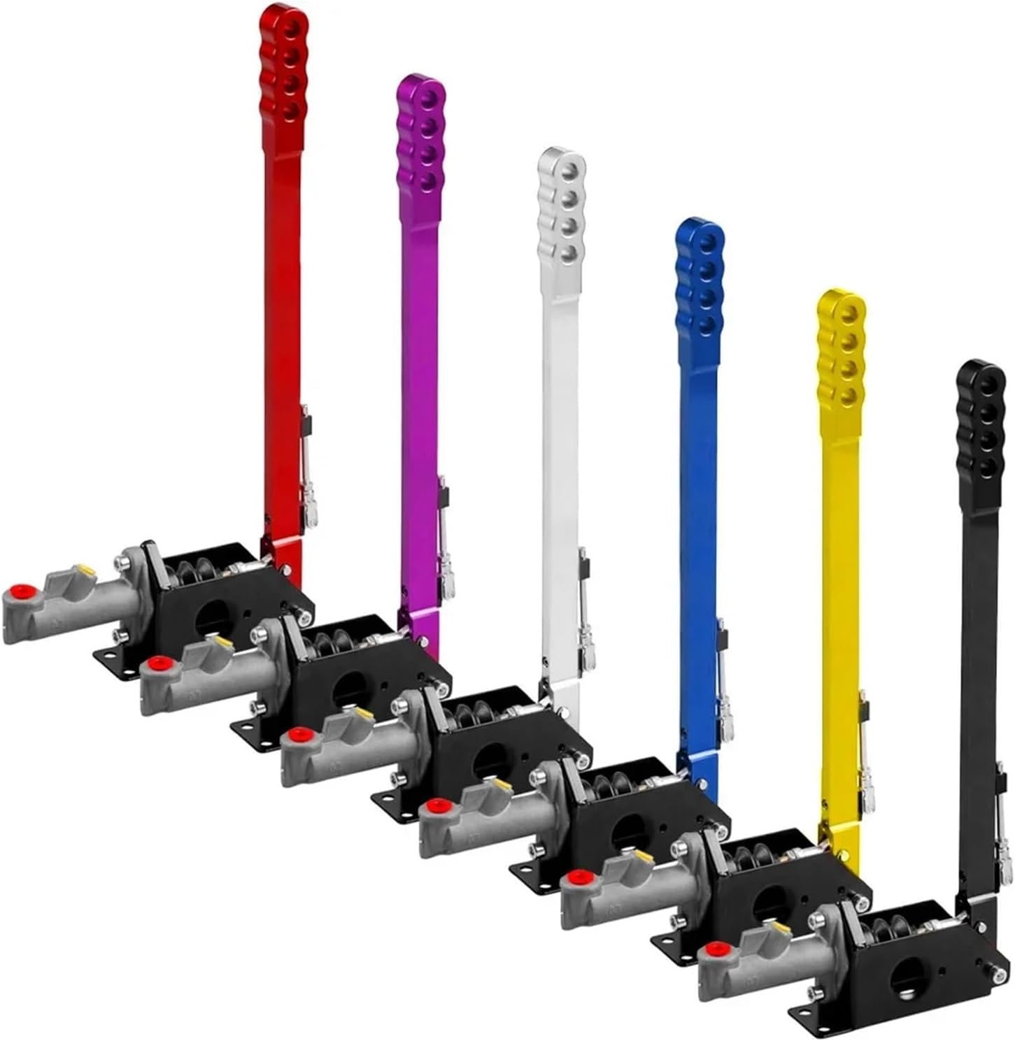 Hydraulic Parking Brake Lever Car Hydraulic Drift Hydro E-Brake 63cm Universal Racing Handbrake Long Arm Lever Park Brake Vertical Hydraulic Handbrake Hydraulic handbrake Lever(Purple)