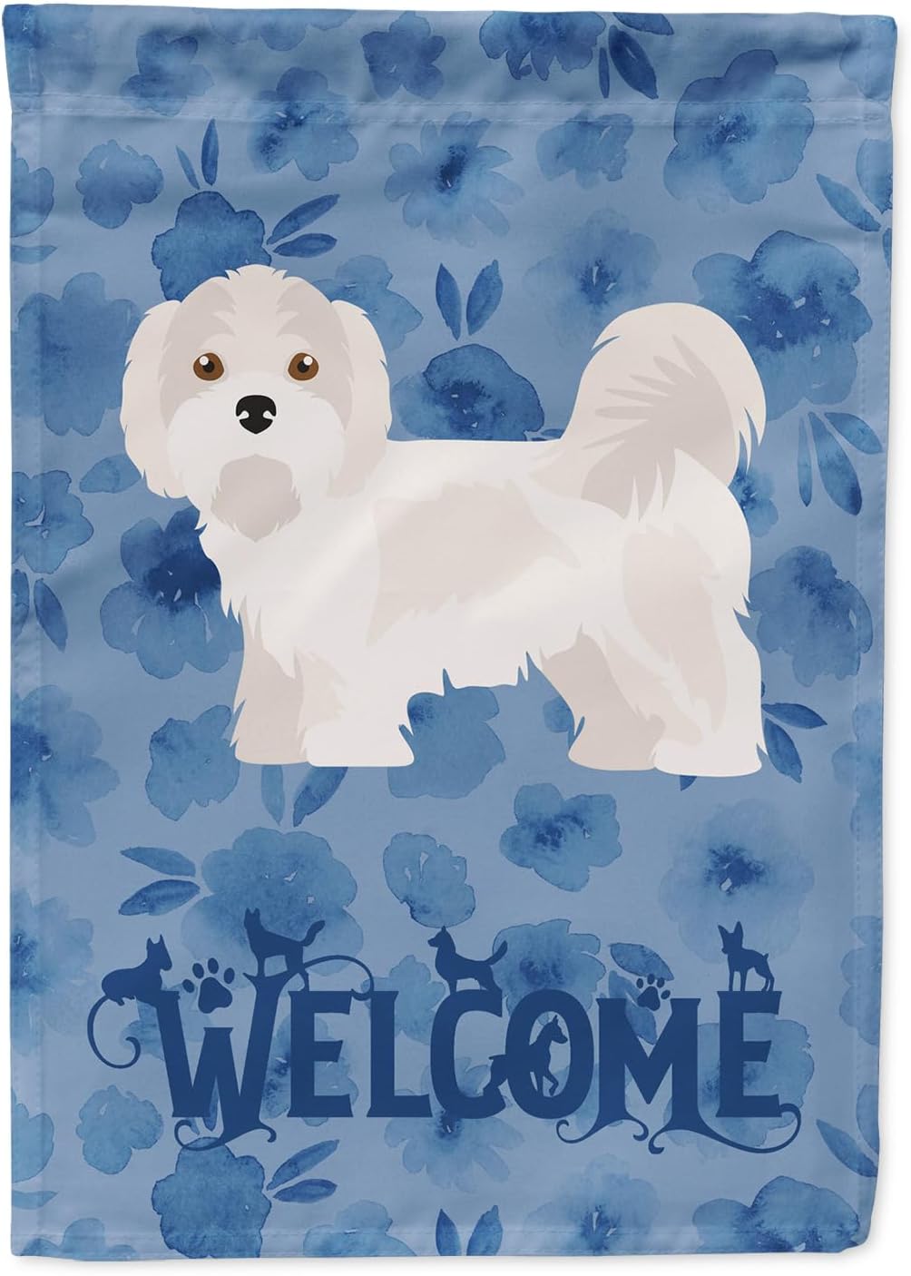 Caroline's Treasures CK6011GF Kyi-Leo Welcome Garden Flag Mailbox Flag Decorative Yard Flag Banner Outside Patio Artwork Yard Flower Beds, Garden Size, Multicolor