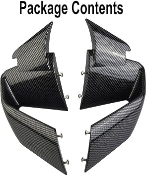 for Motorcycle Front Spoiler Winglets S1000RR M1000RR 2019-2022 Carbon
