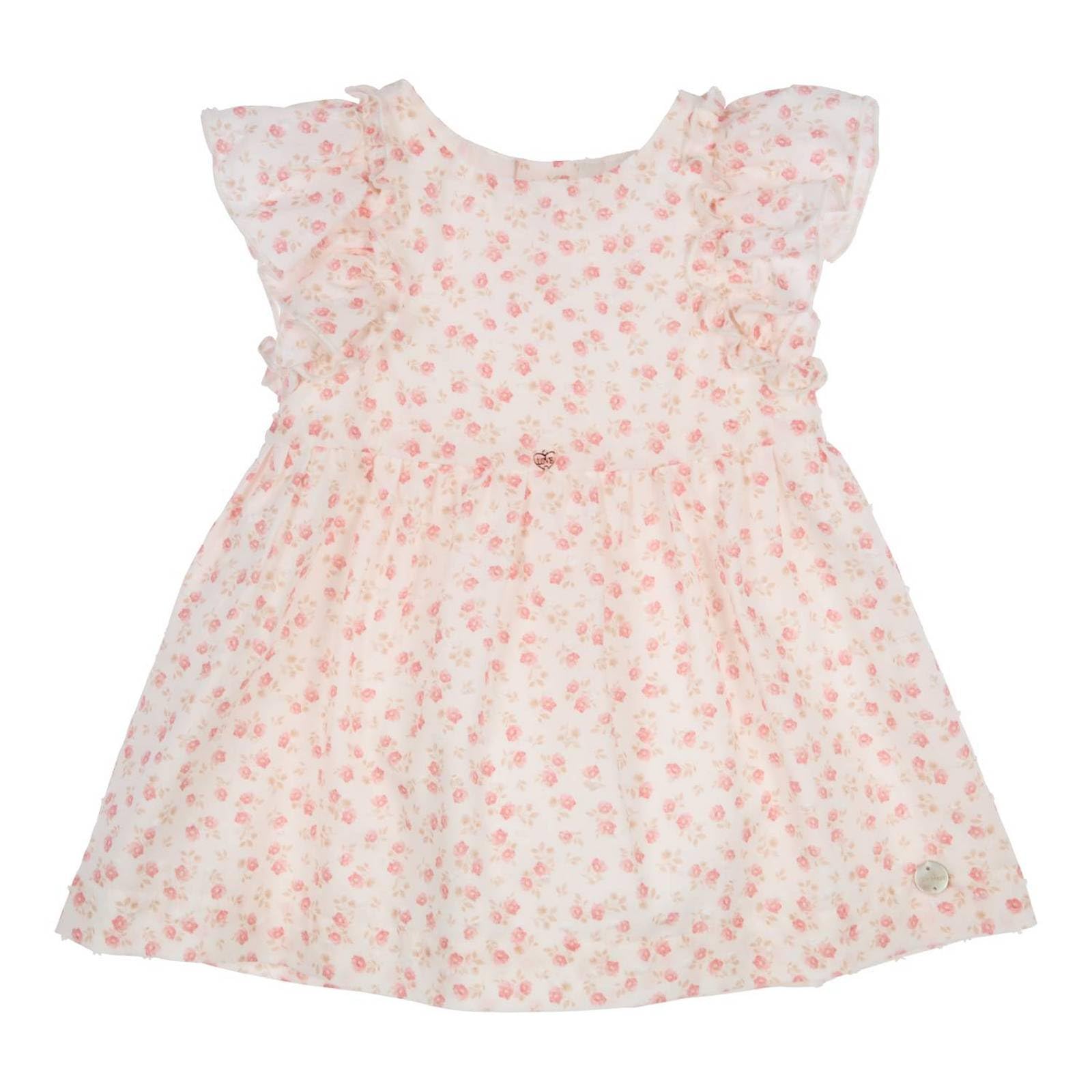 Baby Mädchen Pinafore Kleid Rosa