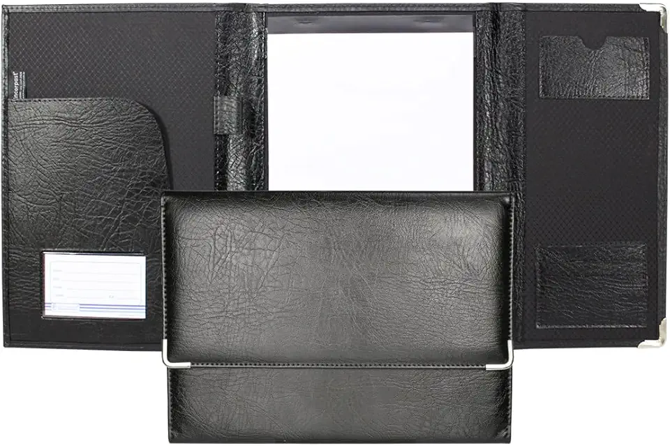 Pasta Convenção e Eventos Executiva Luxo Incorpast 1550 – Material Sintético Premium com Acabamento Sofisticado – Ideal para Escritório, Negócios e Eventos