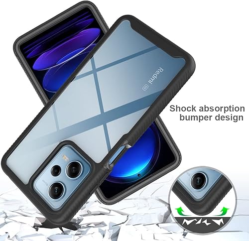 Miniatura 10 de Funda para Xiaomi Redmi Note 12 5G, funda protectora anticaída y absorción de golpes para Xiaomi Poco X5 5G 22111317PG 22111317PI 22111317PI