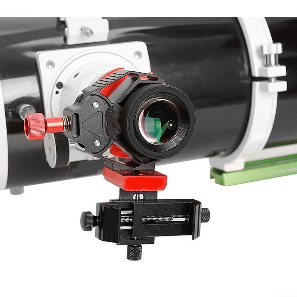 Adattatore Binocolo Microscopio Lega Alluminio per robusto Adattatore | Lega alluminio leggera, compatibile 20-60mm, ideale per telescopi astronomici e terrestri, finitura antiscivolo