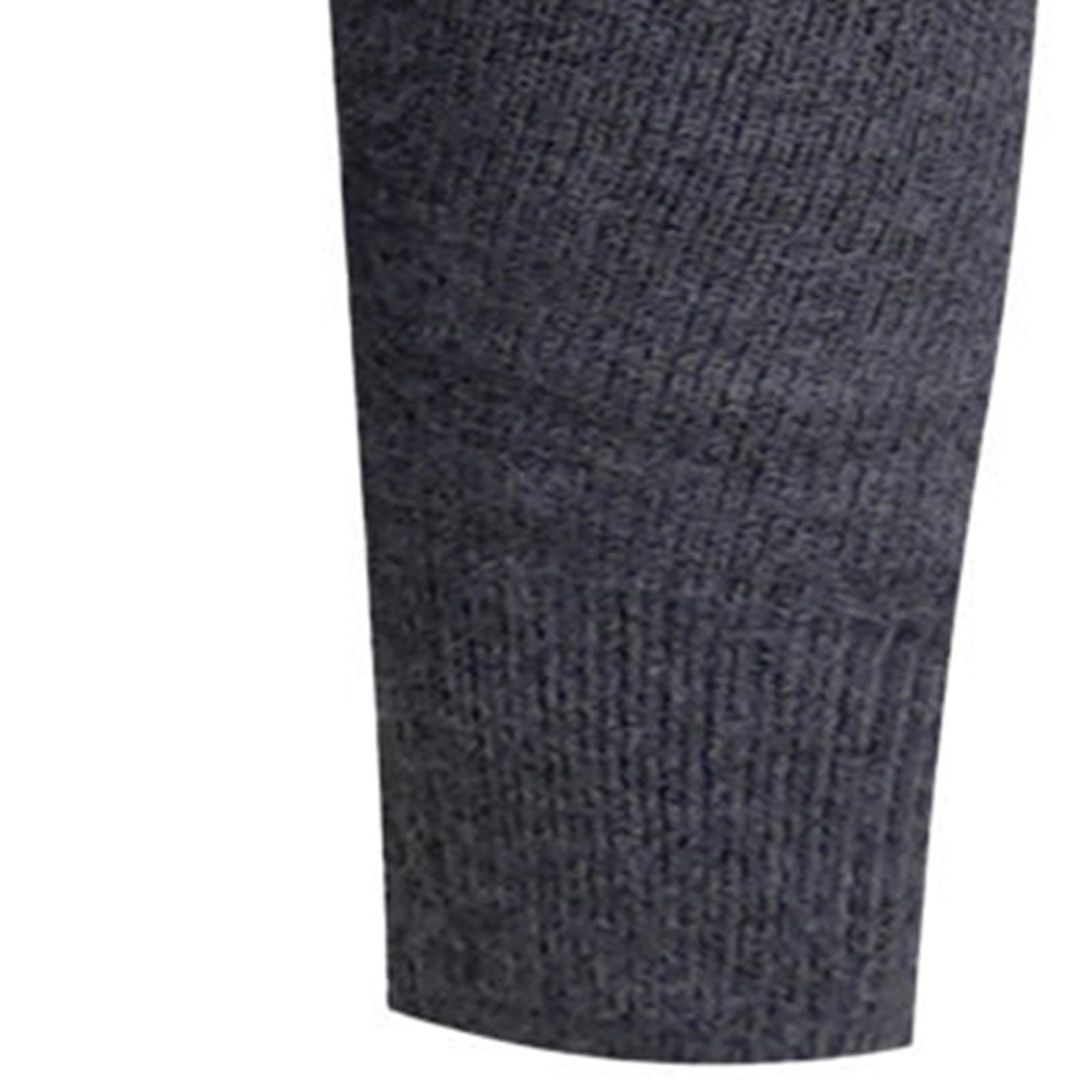 Genérico Cárdigan De Punto para Hombre, Chaqueta Punto Hombre Manga Larga con Un Solo Botonadura con Bolsillo Abrigo Color Sólido Informal con Botones Suéter Grande para Exterior El Ocio