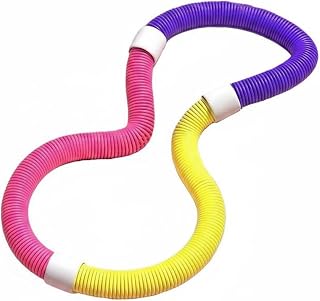 Aro de Aro de Cintura con Muelle Quema Grasa Cintura Pesado Tonifica el Abdomen Accesorio Deportivo para Principiantes