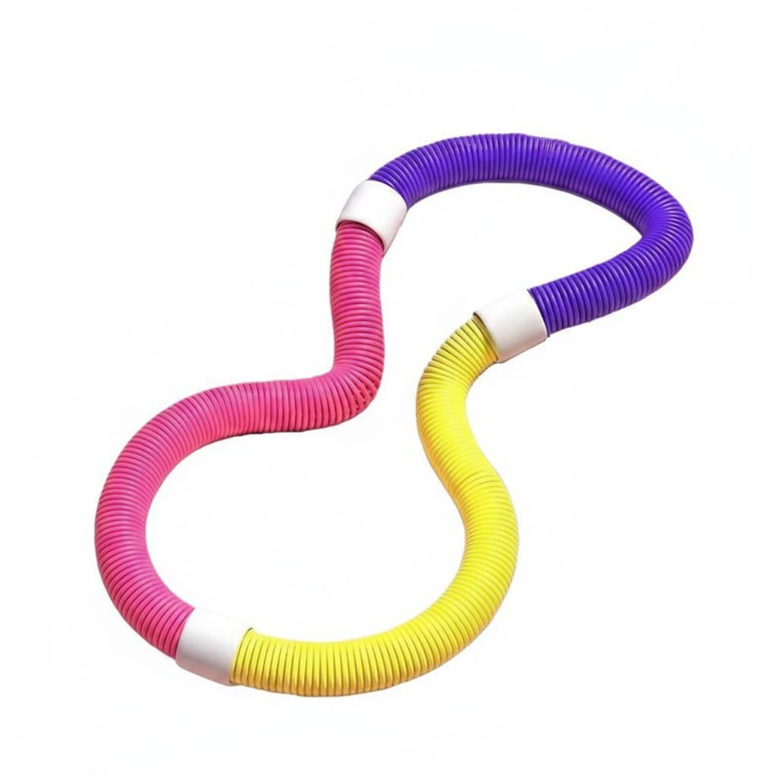 Soft Weighted Exercise Hoop Slimming Weighted Exercise Hoop Waist-Friendly for Beginners, Pink Purple Yellow, 1KG-picture-27