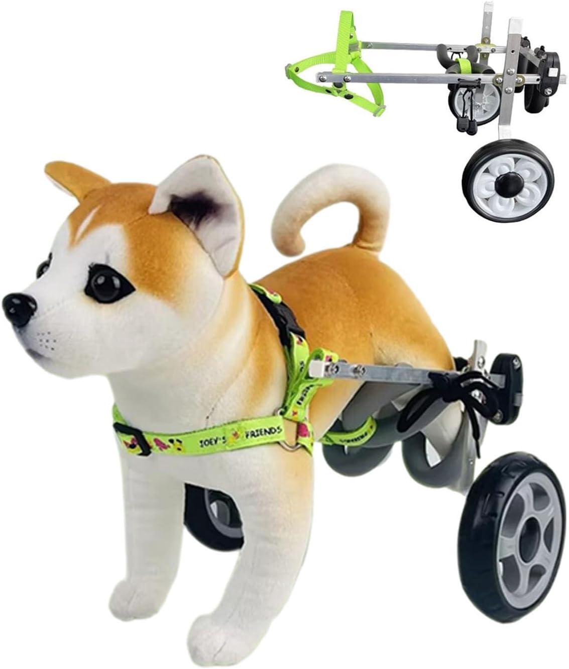 ZIMGOD Disabled Dog Wheelchairs for Back Legs, Small