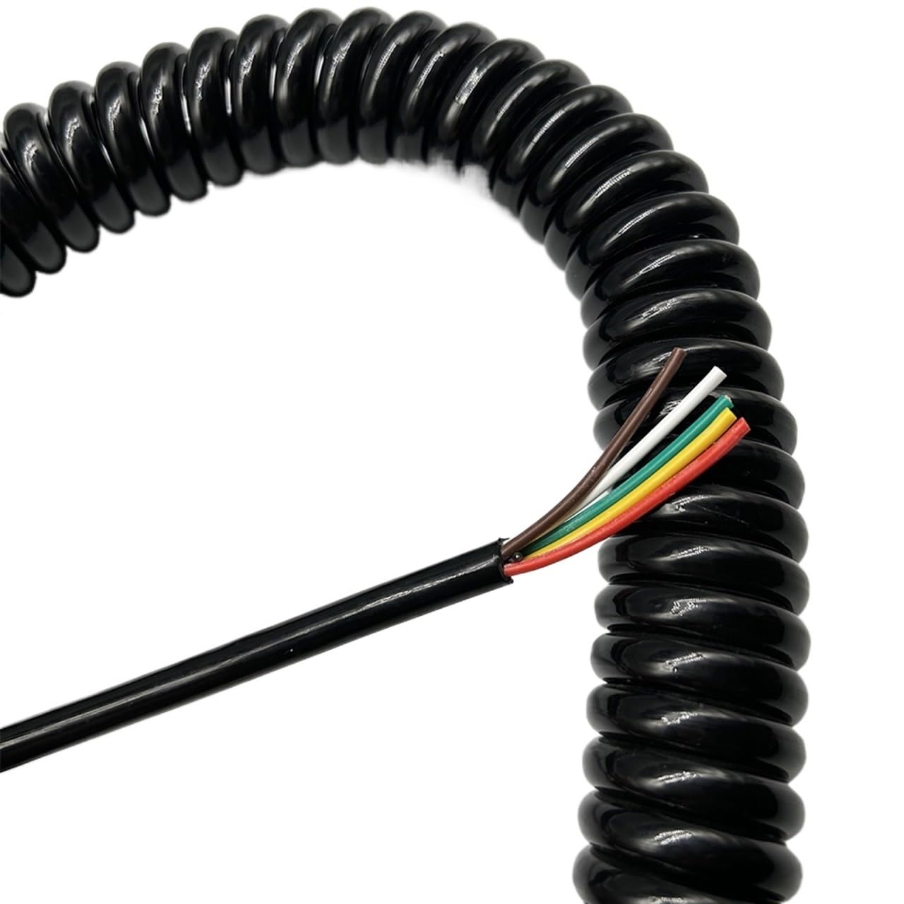 6 żył 18AWG samochodowy drut spiralny 0,75 mm2, przedłużacz do tylnej klapy, elastyczny (stretch 3 metry)