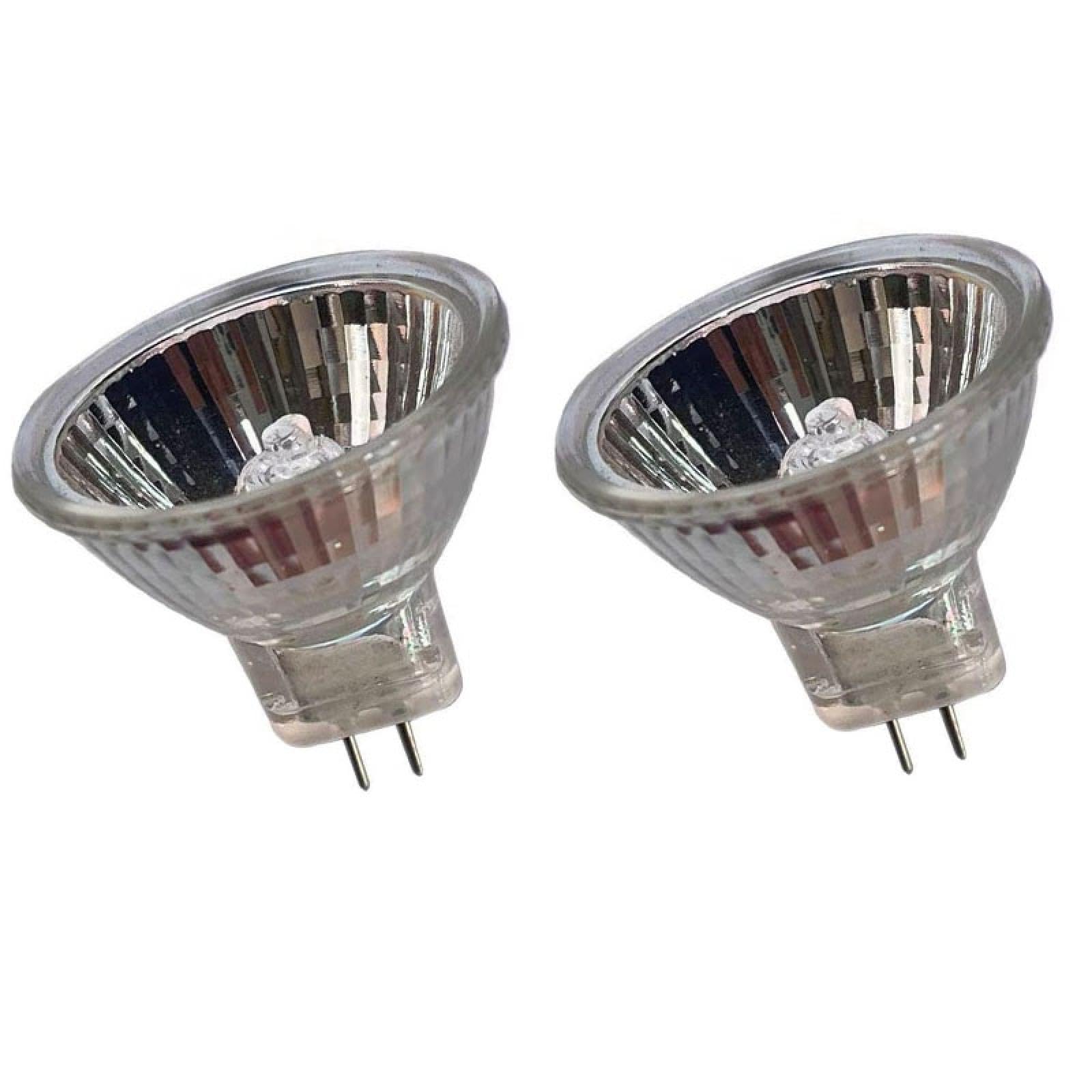 JZLBBC MR11 Bulb 24V 5W 10W 20W 35W Dimmable Small Spotlight MR11 GU4 Halogen Lamp Warm White 2Pc 35W