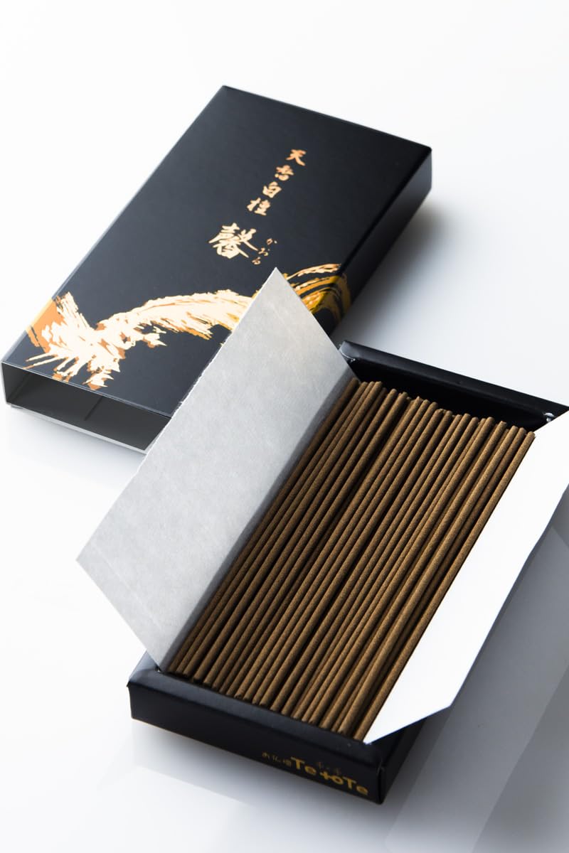 Incense Sticks, 100 Incense, 0.9 oz (25 g), 100% Natural Fragrance, 3.9 inches (10 cm), Burning Time: Approx. 20 minutes (Affordable Size) Genuine Sandalwood, Made in Japan, [Good Old Japanese Incense