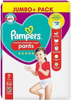 Pampers Premium Protection Nappy Pants S7x40