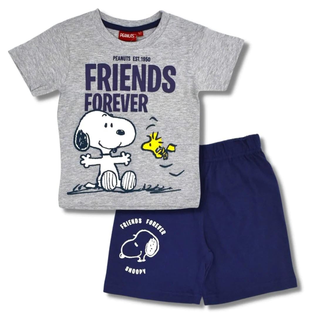 pd Pierre DonnaDisney Boys Mr Peanut T-Shirt and Red Shorts Set - Pierre Donna Cotton Indian, and Perfect for Summer