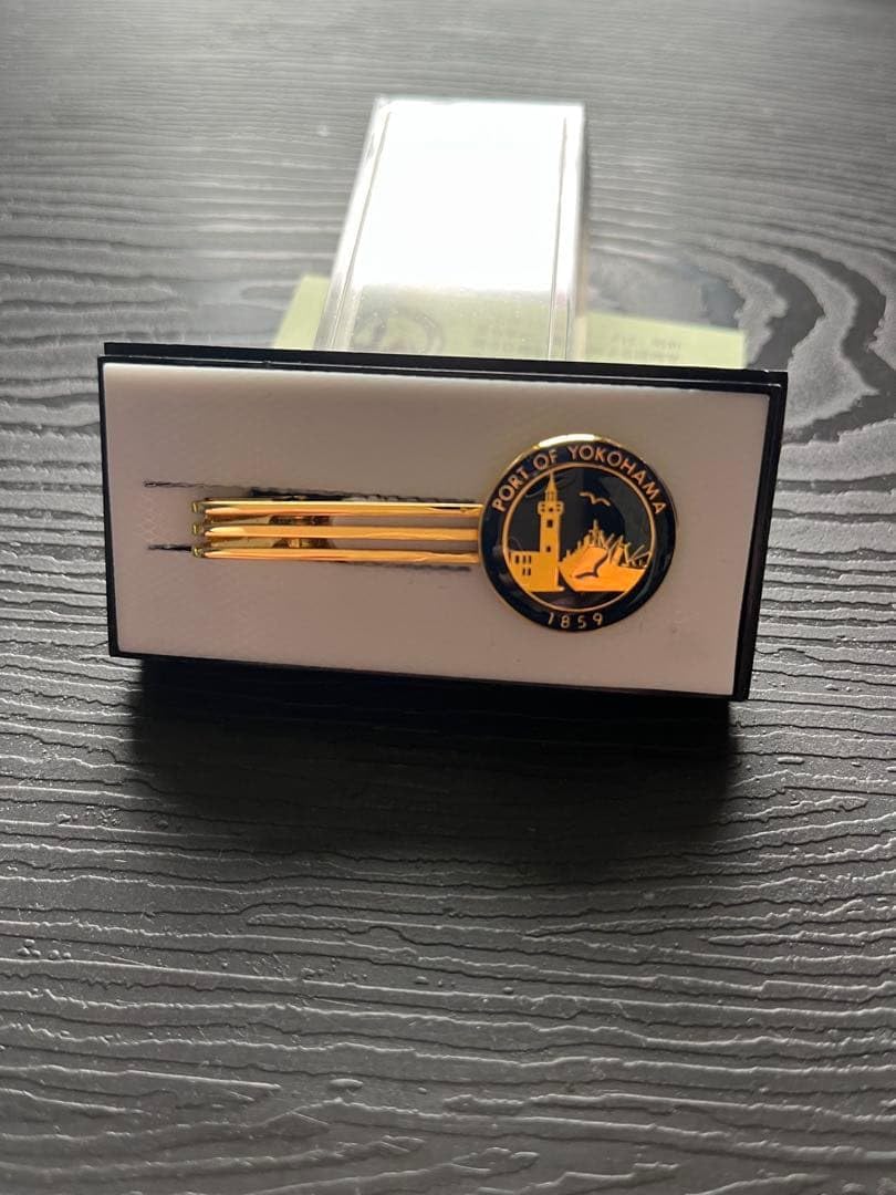 横浜 シンボルマーク 1859 ネクタイピン 横浜港振興協会