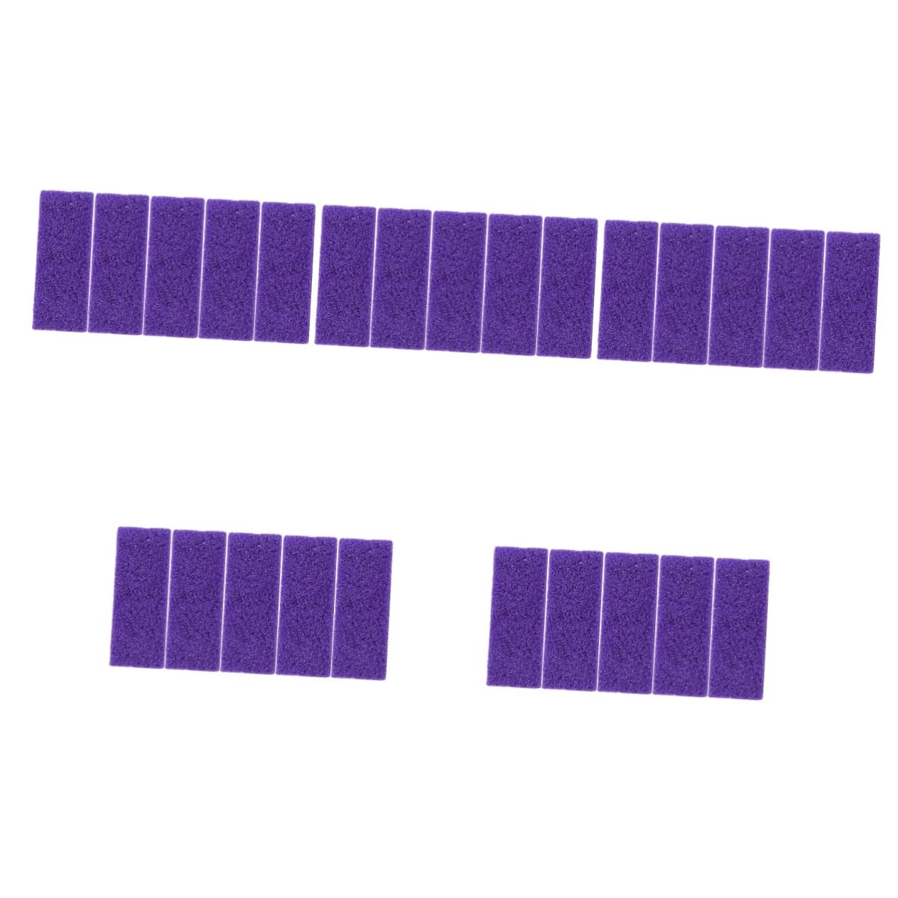 Healifty 25 Pz Pietra Pomice Vulcanica Kit Lima Per Piedi Forniture Per Pedicure Dispositivo Di Rimozione Del Piede Pomice Per i Piedi Del Salone Tagliaunghie Detergente Pulizia Viola