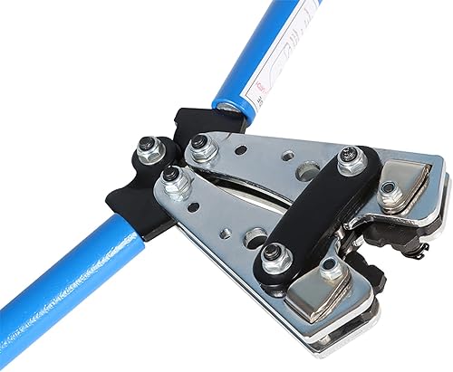 Miniatura 5 de Herramienta engarzadora de cables de batería de 6-50 mm, herramienta de prensado de alambre para corte y crimpado de cable de alambre de 10,8,6,4,2