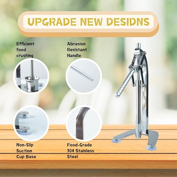 Exprimidor Manual de Cítricos Prensa Acero Inoxidable miniatura 8