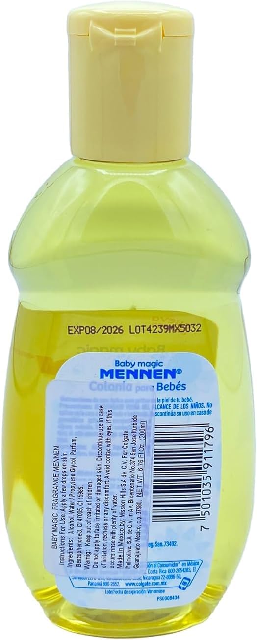 Baby Magic Mennen Cologne - Colonia Mennen para Bebe (Pack of 3 Sealed)