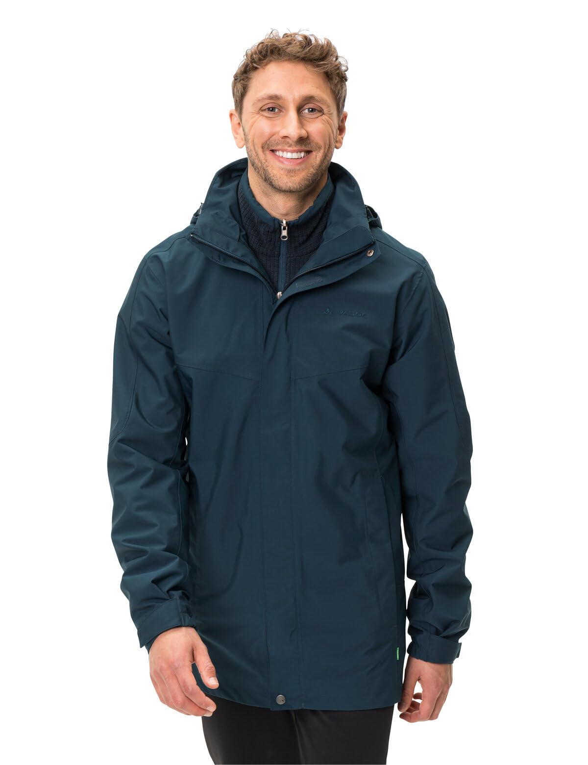 VAUDE Idris 3 in 1 Parka III Herren Doppeljacke blau NEU blau
