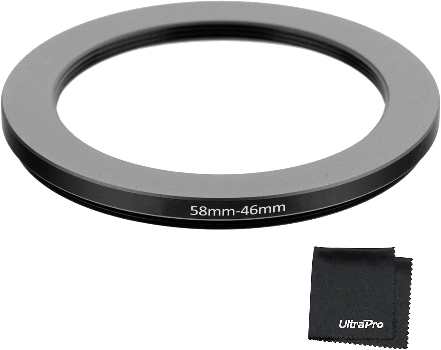 Anello Riduttore Filtro In Metallo 58mm-46mm, Bower, Step-down Per Obiettivo