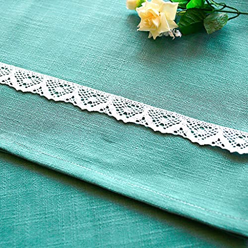 Nappe rectangulaire verte anti-poussière pour protéger la table