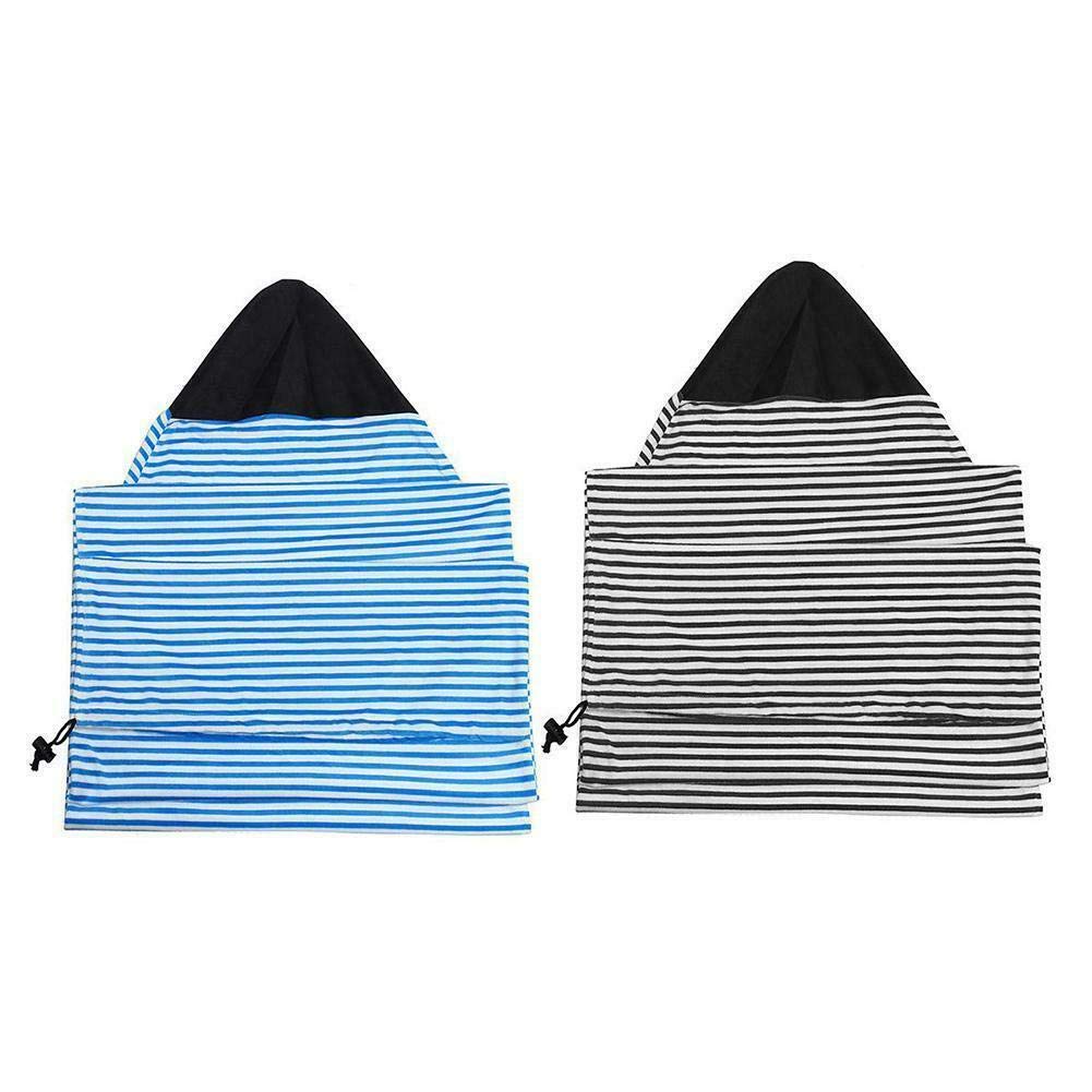 Faderr - Copertura leggera per calzini da surf, ad asciugatura rapida, leggera, accessori per tavola da surf, tavola rigida, bordo corto (blu, dimensioni: 200 x 50 cm)