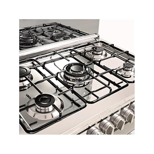 جنرال سوبريم موقد طبخ غاز مقاس 55 * 80 سم 5 شعلات غاز امان كامل ستيل مصري. GS8055FRGS