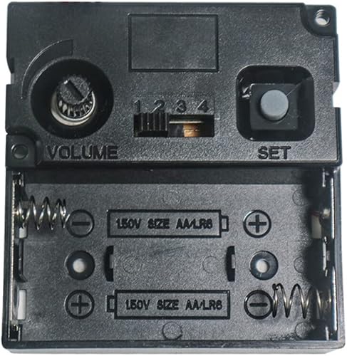 Miniatura 5 de Eforcase Caja de música Movimiento Mecanismo musical DIY 12888 Reloj de cuarzo Movimiento Piezas de reparación de repuesto para cajas de música DIY