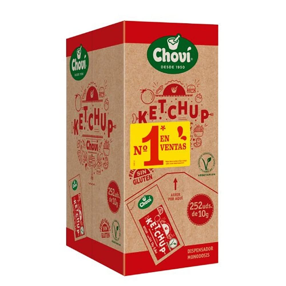 Chovi Ketchup Monodosis Caja - 252 Sobres