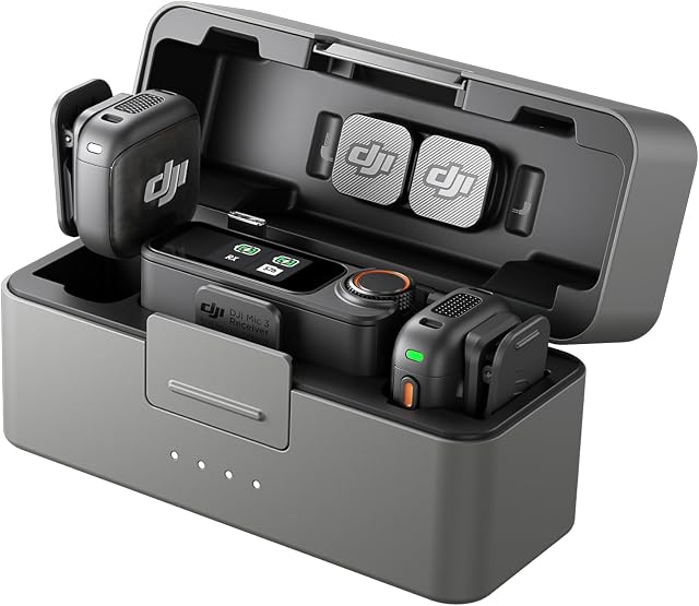DJI Mic 3 (2 TX + 1 RX + 充電ケース)