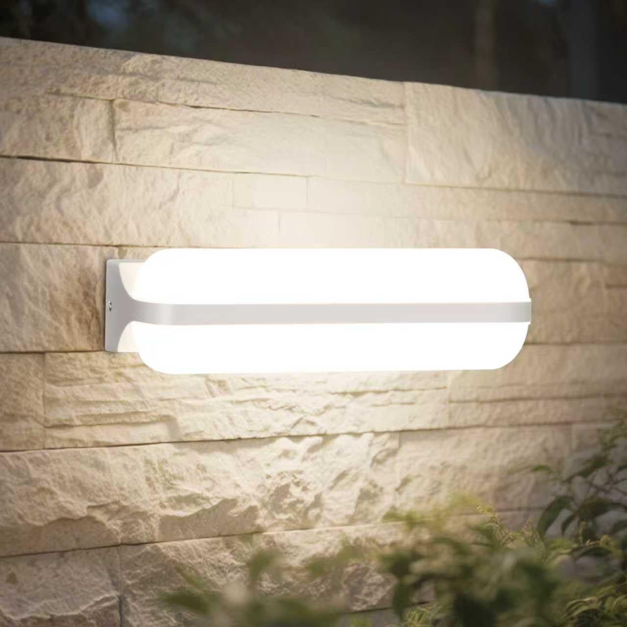 Letlit 20W LED Wall Light, White, 26.5*10*8cm