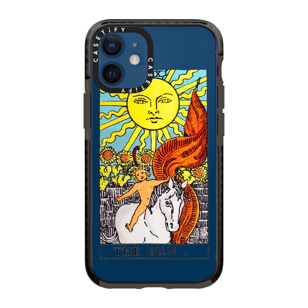 Amazon.co.jp: CASETiFY インパクトケース iPhone 12 Mini - The Sun