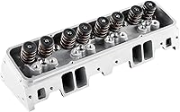 VEVOR Aluminum Cylinder Head Assembly for SBC 327/350/383 Chevy Engines - Fits Corvette, Camaro, Z06 - Fully Assembled Replacement Kit